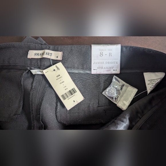 Ladies dress pants NWT sz 8R black - Picture 5 of 5